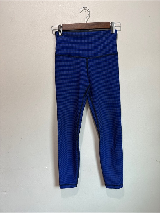 stone fox active Pants - Stone Fox Active Blue Athletic Leggings - Logo Interior Tag